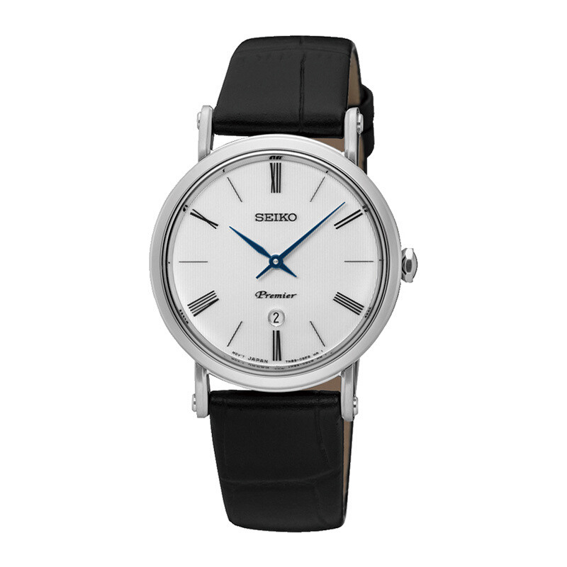 精工(SEIKO) Premier系列人工蓝宝石镜面两针石英女表SXB431J1 SXB431J1