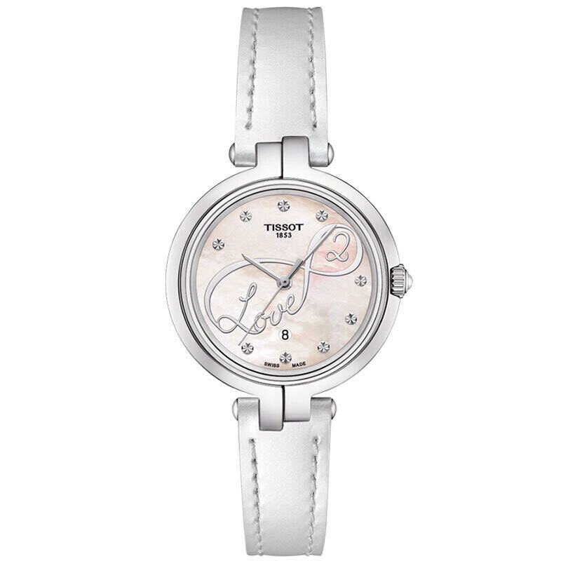 天梭（TISSOT）手表女 弗朗明戈系列石英女表 T094.210.16.111.01 T094.210.16.111.01