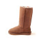 OZWEAR UGG OB001-II 经典长筒防泼水女鞋 雪地靴情侣款 栗色 39码