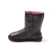 OZWEAR UGG OB186防泼水复古撞色手工裂纹短筒羊毛雪地靴 复古黑色 36/37码