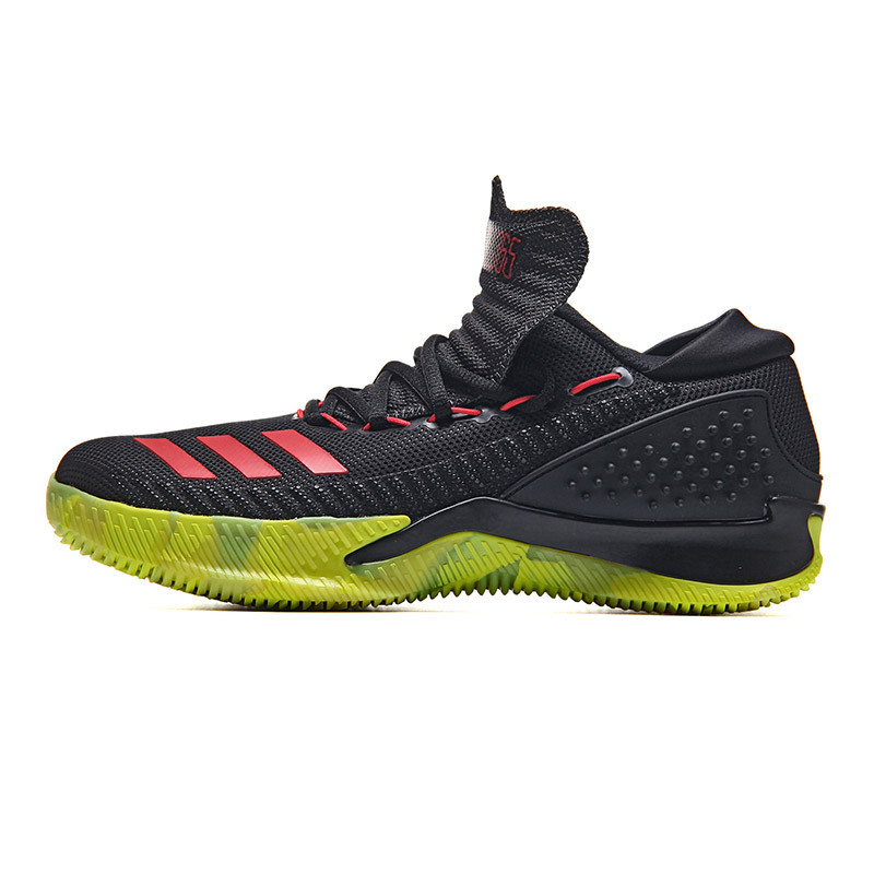 adidas阿迪达斯男子篮球鞋鞋2017年新款耐磨透气实战运动鞋BW1290 黑色 40码