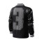 adidas阿迪达斯男子夹克外套2017新款休闲棒球运动服BQ5627 L 黑色