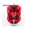 REEBABY瑞贝乐汽车儿童旋转安全座椅ISOFIX接口 0-1 2岁婴儿宝宝可躺 双向安装 0-36KG可使用 波尔多红