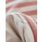 Ladysoft家居 新品针织全棉四件套1.5/1.8米床通用 被套200*230cm 灰白细条 床单款1.5/1.8米床通用