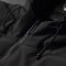 韦斯普 2017冬季新款男士连帽棉衣保暖棉服修身棉袄男装外套V系列 4XL 8802黑色