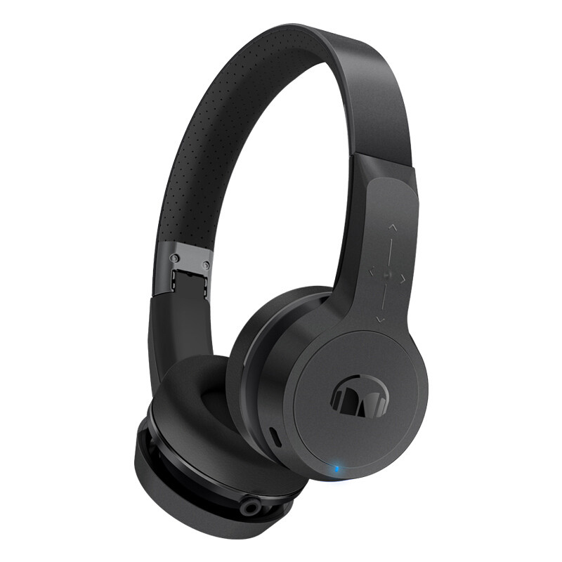 魔声（Monster）Clarity Wireless 灵晰 头戴式无线蓝牙耳机 手机通用带耳麦 时尚出街音乐耳机哑光黑