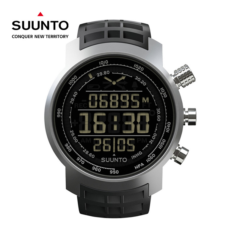 SUUNTO颂拓山雄橡胶登山腕表 山雄橡胶