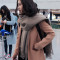 2019新款超大沙滩巾空调披肩丝巾女防晒韩版纯色棉麻围巾春夏季海边 宝蓝