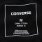 CONVERSE/匡威 男装 圆领舒适运动休闲短袖T恤10003450-A01-A03 黑色 2XL