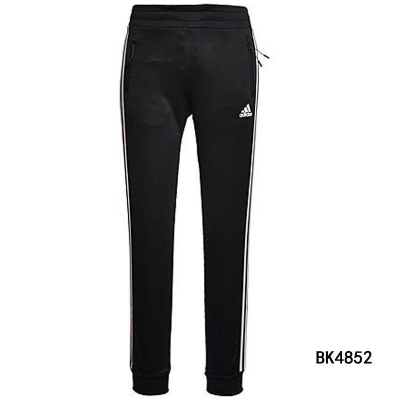 Adidas阿迪达斯女裤2017春季新款针织三条纹运动休闲长裤BK4852 M（165/72A） BK4852