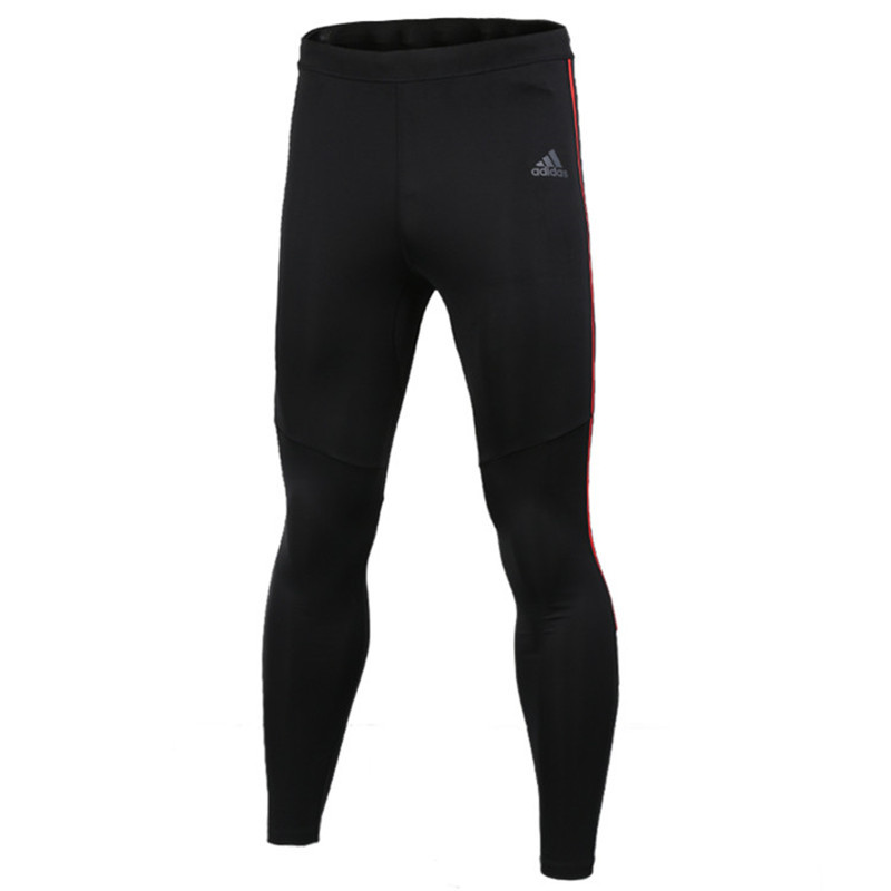 Adidas/阿迪达斯 男子运动裤2017新款弹力小脚紧身训练长裤|B47715 L(180/86A) B47715