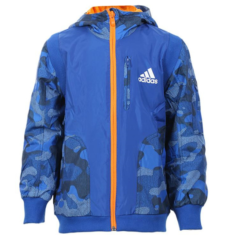 Adidas./阿迪达斯 童装 2017新舒适休闲针织外套夹克上衣|BJ8115 128 BJ8115