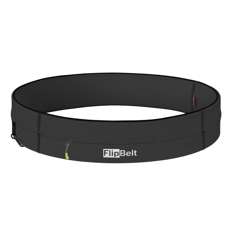 FlipBelt飞比特时尚运动储物腰包 男女通用运动手机包 S码适合腰围72-76CM 拉链款酷碳灰