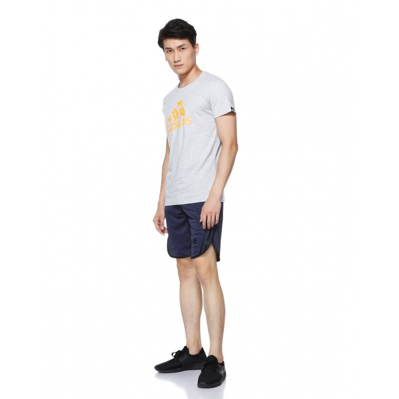 阿迪达斯adidas男装短袖T恤-ADITSG2-GYO XL 灰/黄