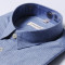 美尔雅（MAILYARD）长袖衬衫 男式修身棉氨磨毛商务休闲衬衣厚 483 43S 蓝灰色