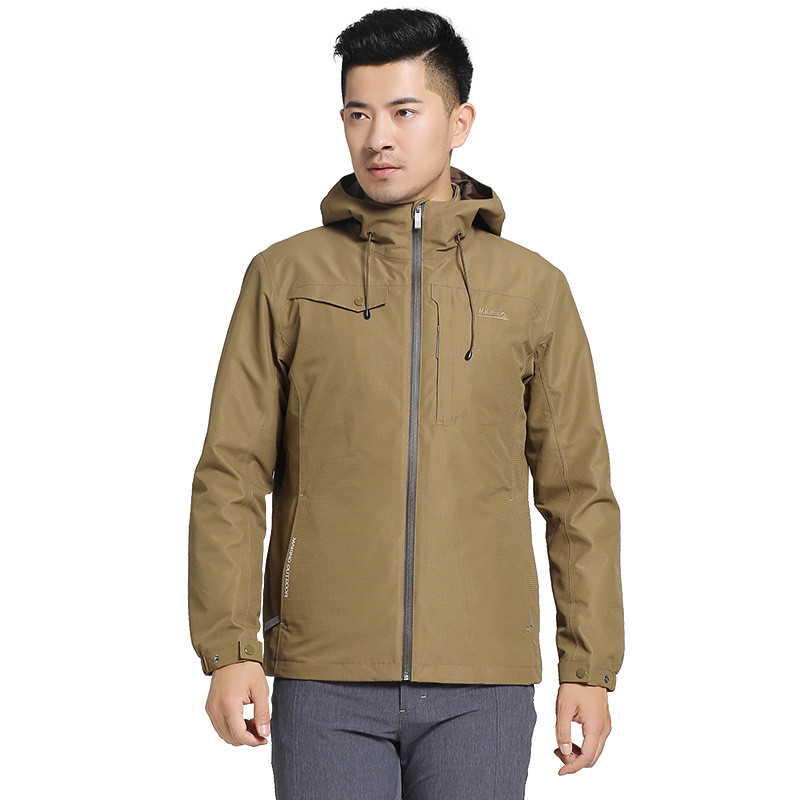 犸凯奴冲锋衣XM011721004 3XL 卡其色