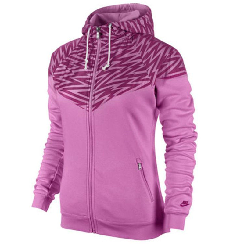Nike/耐克 女子外套 运动休闲连帽针织茄克|589288-507 S（155/80A） 589288-507