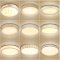 Grevol灯具卧室灯led吸顶灯北欧风格简约现代温馨浪漫圆形房间灯书房餐厅灯 X303-三色