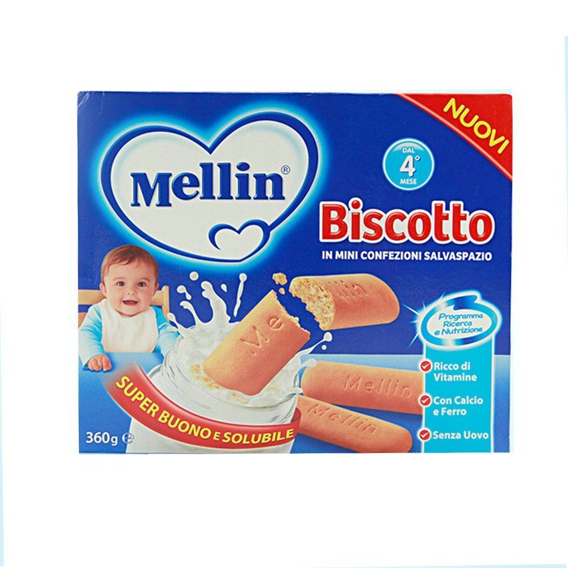 Mellin 美林 儿童成长磨牙饼干 手指饼干 360克