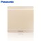 Panasonic松下开关插座铭悦香槟金5孔二三插五孔86型墙壁电源家用插座面板WZD122/501/622 插座 电话+电脑插座