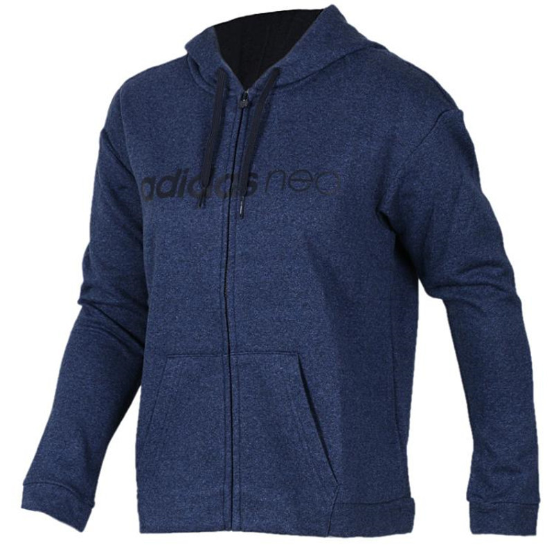 Adidas/阿迪达斯 女装 2017新款 NEO 运动休闲服连帽夹克外套|BQ6999 XL(170/96A) BQ6999