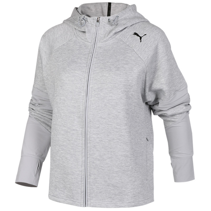 Puma/彪马 女装 连帽运动服休闲夹克跑步外套|850753-04-01 850753-04 L(165/88A)