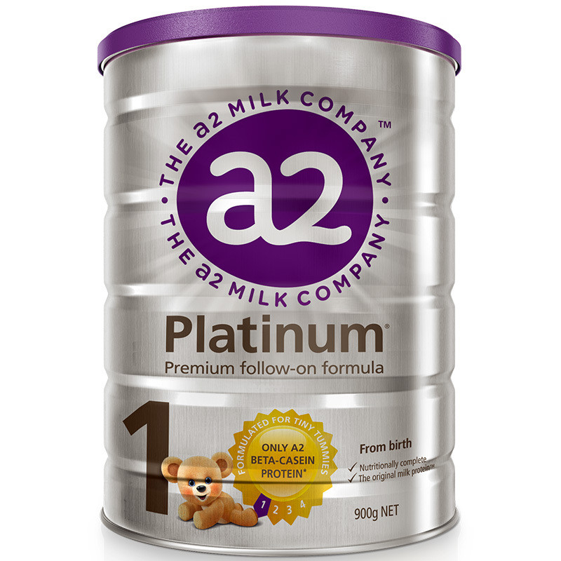 2罐装|澳洲a2Platinum白金版婴幼儿奶粉1段900g(0-6个月)