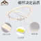 后现代简约吊灯异形饭桌灯具家用餐厅灯创意服装店灯饰小吃店吊灯 74CM三层暖光-72W