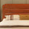 艾帛利(AIBOULLY) 床 实木床1.8米双人床 简约现代1.5米橡胶木床 木质单人床1.2米实木床家具 1.8*2.0m高箱床+棕垫+床头柜*1