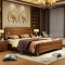 艾帛利(AIBOULLY) 床 实木床1.8米双人床 简约现代1.5米橡胶木床 木质单人床1.2米实木床家具 1.8*2.0m大抽屉床+棕垫+床头柜*1