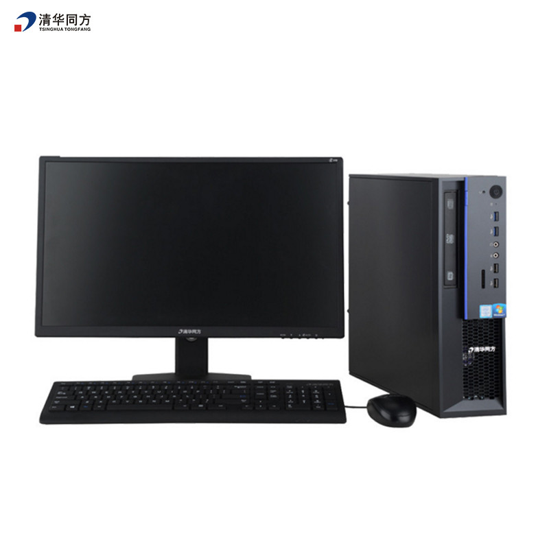 清华同方(THTF)超越E500商用台式电脑+19.5显示器（i3-6100 B250 4G 1T P13 WIN7）