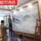 壁纸墙壁画中式8D个性洗手间素雅空间西餐厅酒吧柔韧性装饰品咖(无缝)5D立体uv工艺仅墙纸 (无缝)德国闪银纤维布