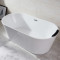 浴缸独立式小户型环保冷热水沐浴小户型瀑布嵌入式环环保独立式 &asymp1.2m 薄边空浴缸
