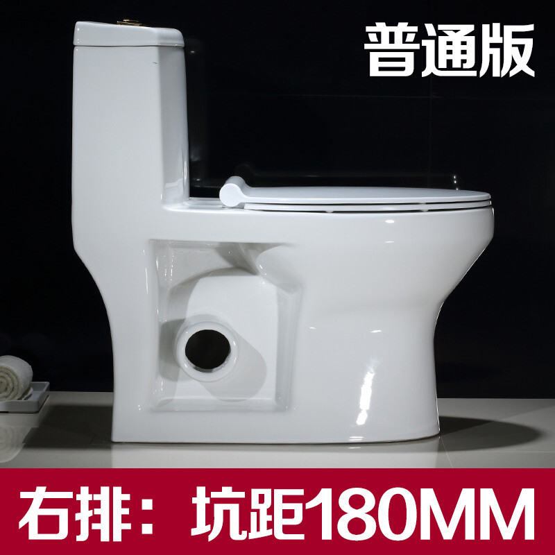 墙排马桶横排小户型坐便器便池浴室工具除垢收纳强力通便功能去垢 其他/other 普通版--右排