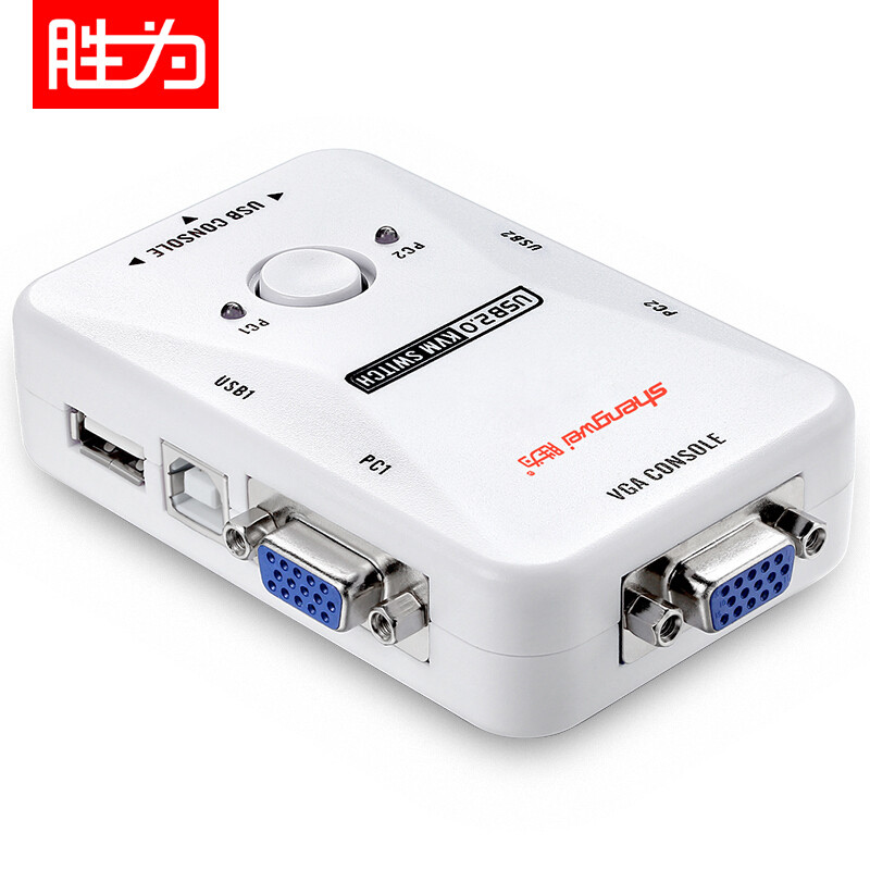 胜为（shengwei）2口 kvm切换器 KS-302A （个）