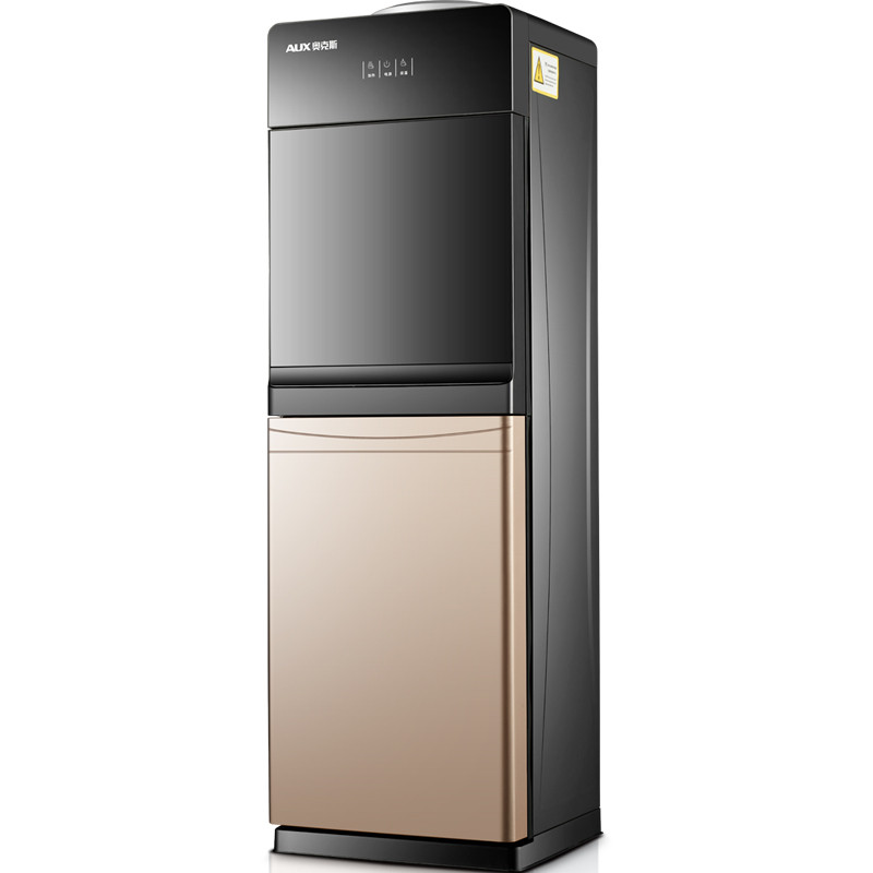 奥克斯/AUX 立式饮水机 YLR-5-K 冷热型 电子制冷 双门饮水机