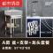 立柱盆阳台洗脸盆洗手盆配不锈钢支架落地式/挂墙式小户型 D款盆+挂墙支架+龙头43*35*21CM