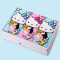 hello Kitty毛巾 26*47cm 【纱布款】2蓝色1粉色