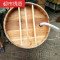 圆形香杉木泡澡木桶洗澡桶木桶沐浴桶盆木桶木质浴缸浴桶 浅黄色