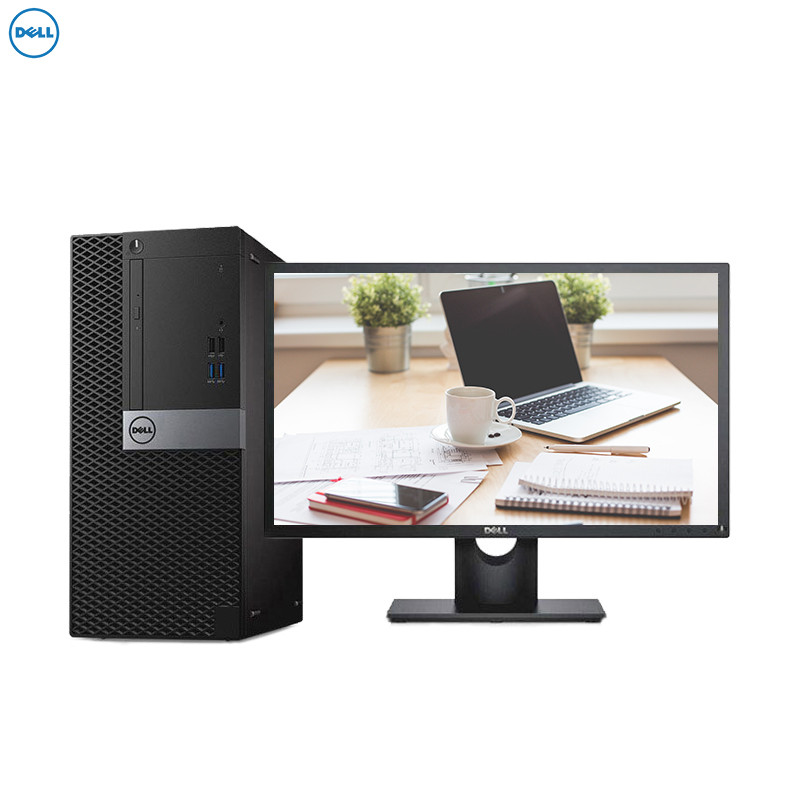 戴尔(DELL)商用Optiplex3046MT台式电脑 23英寸屏（i5-6500 4G 500GB 刻录W7H）