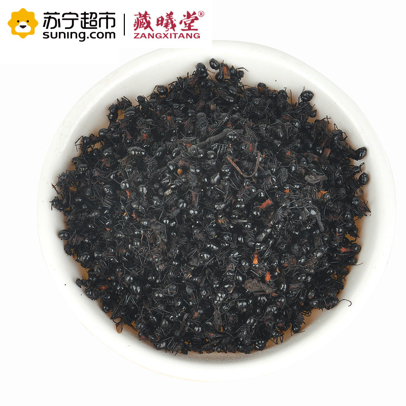 藏曦堂黑蚂蚁 甘孜黑蚂蚁干 干黑蚂蚁 蚂蚁泡酒料 大黑蚂蚁 100克*1罐