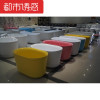 浴缸温泉独立浴缸1.0~1.5米全彩浴盆多种颜色1.5米X64CMX57CM &asymp1.2m 1.5米X64CMX57CM