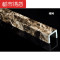 淋浴房挡水条石基挡水加宽款浴室卫生间地面隔水条拦水条树脂材质 2.2米长