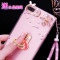oppoR11手机壳opoprII全包OPPO211女opoor防摔poop2II软opr R11PLUS小花玫红小兔