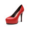 单鞋Q18C-1104 红色 35码