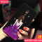 vivoxplay6A手机壳钢化膜x6play全包xpaly6曲屏vivoXPLAY6s保 蝴蝶红裙女孩