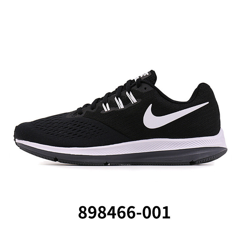 NIKE耐克男鞋跑步鞋2017新款ZOOMWINFLO4气垫运动鞋898466-001 898466-001 41