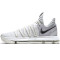 Nike耐克男鞋ZoomKD10杜兰特10代白银运动篮球鞋897816-100-101 银灰897816-100 45
