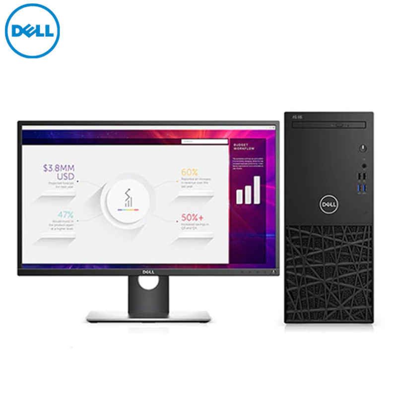 戴尔（Dell）成铭3967商用台式电脑整机19.5 英寸显示器（I3-6100 4G 1T 3年质保）