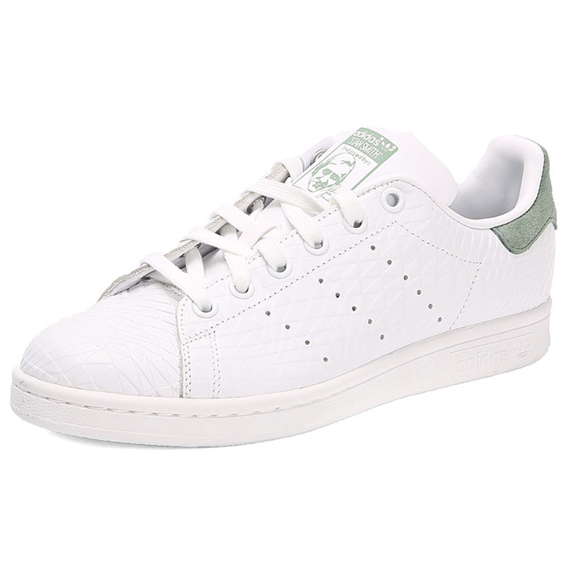 adidas阿迪达斯三叶草女子板鞋17新款STAN SMITH休闲运动鞋BZ0409 白色BZ0409 40码